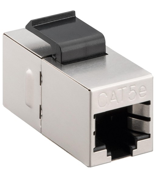 Frutto Keystone RJ45 Cat5e F/F FTP Schermato