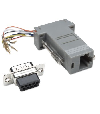 Adattatore Modulare DB 9p. M / RJ45 8 fili