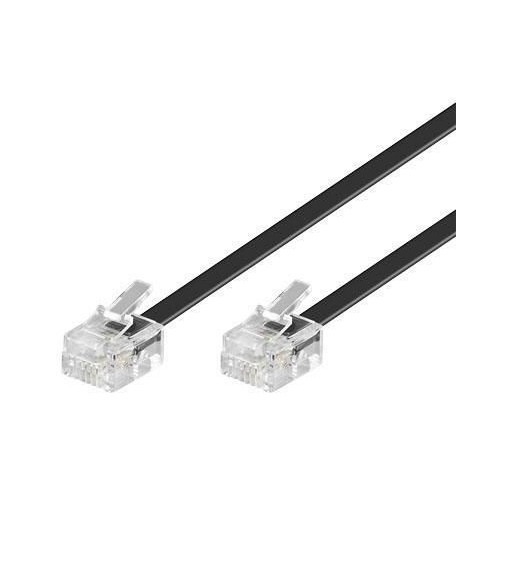 Cavo telefonico RJ11 Modulare 6P4C 2 mt