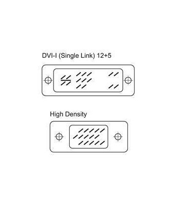 Cavo Monitor DVI-A a VGA M/M 1,8 mt