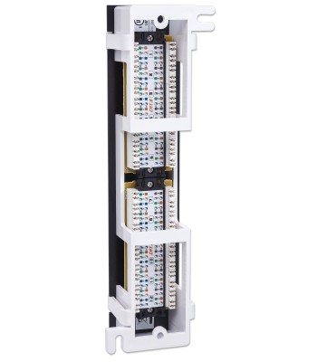 Pannello Patch 12 Porte UTP Cat6 Installazione a Muro