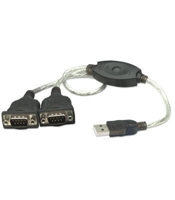 Convertitore da USB a 2 porte seriali