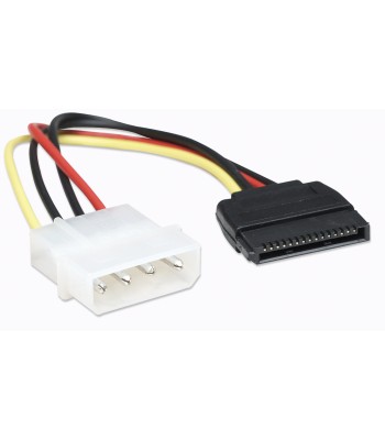 Cavo alimentazione SATA Molex 4pin M/SATA 15pin F