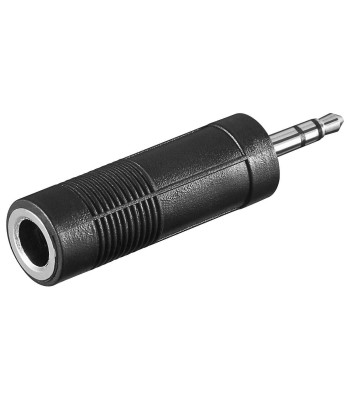 Adattatore Audio 3.5mm Maschio a 6.3mm Stereo Femmina