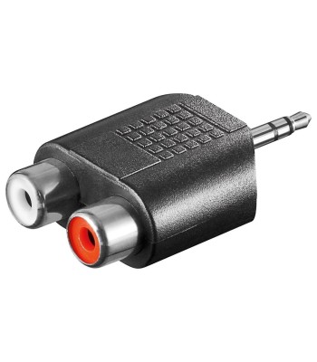 Adattatore Audio 3.5mm Maschio a 2 RCA Stereo Femmina