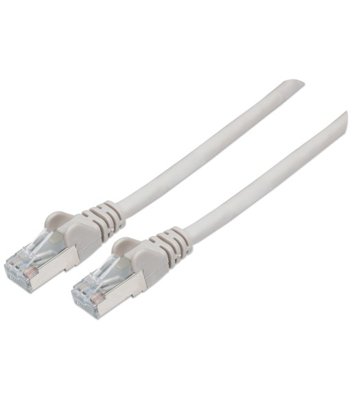 Cavo Patch Cat.7 Plug RJ45 6A S/FTP LSZH 0,5m Grigio