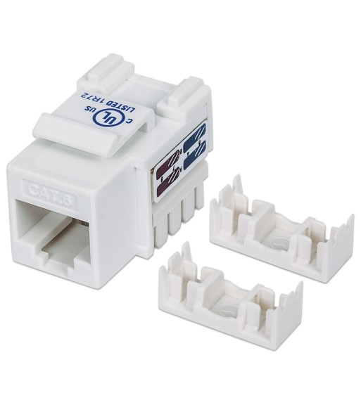 Frutto Keystone RJ45 Cat.6 UTP non schermato Bianco