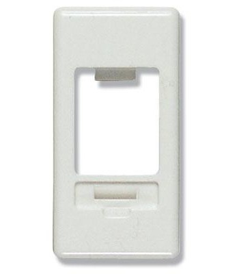 Adattatore Frutti RJ45 Gewiss System/serie20 Bianco