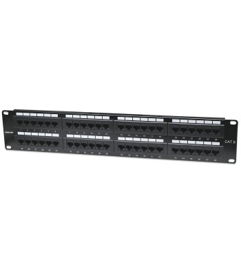 Pannello Patch UTP 48 posti RJ45 cat. 6