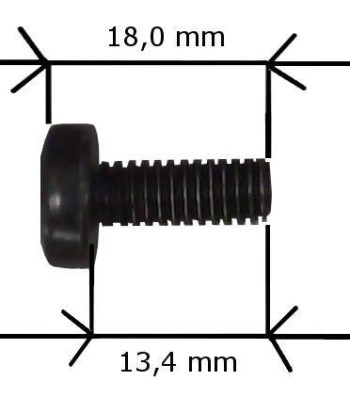 Kit Set 4 Viti 4 Dadi e 4 Rondelle per Montaggio Rack