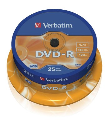 Campana 25 DVD-R Matt Silver 4.7GB