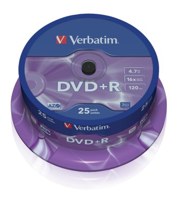 Campana 25 DVD+R Matt Silver 4.7GB