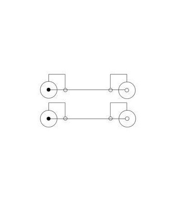 Cavo Prolunga M/F 2xRCA 1,5mt