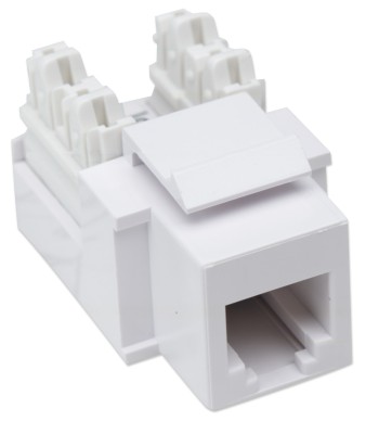 Frutti Telefonici RJ11/RJ12 Keystone Bianco