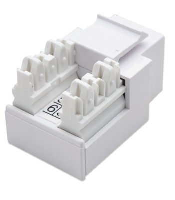 Frutti Telefonici RJ11/RJ12 Keystone Bianco