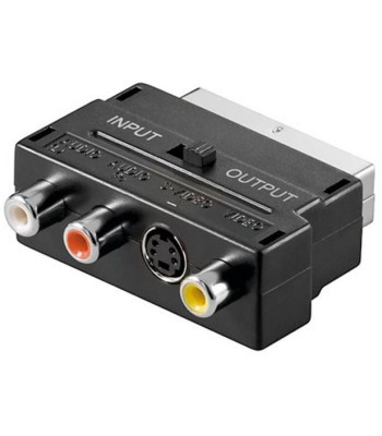 Adattatore Scart SVHS RCA Audio Video