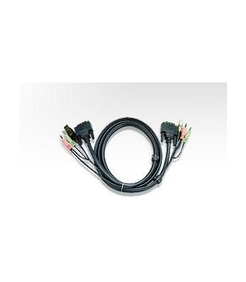 Cavo per KVM USB/DVI con audio 1,8 m, 2L-7D02U