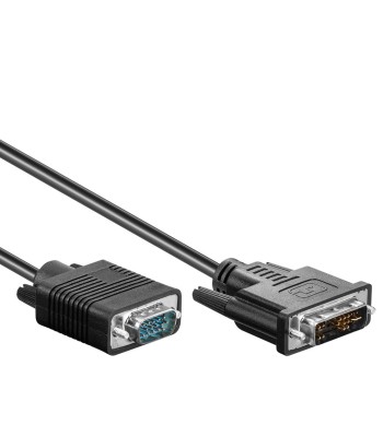 Cavo Monitor DVI-A a VGA M/M 3,0 mt