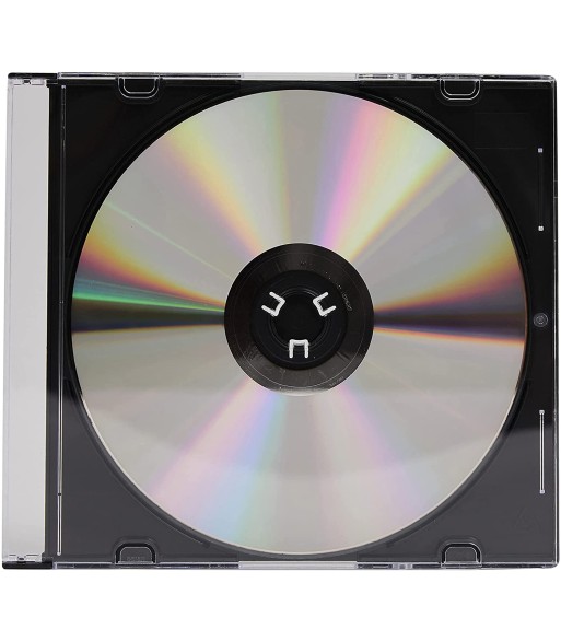 Porta CD Slim Jewel Case Nero