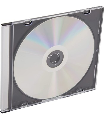 Porta CD Slim Jewel Case Nero