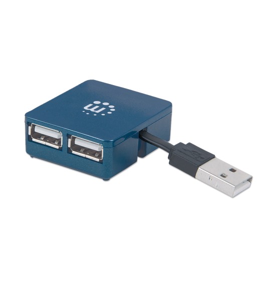 Micro USB Hub 2.0 4 porte, attivo