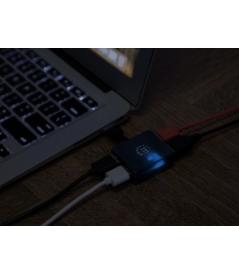 Micro USB Hub 2.0 4 porte, attivo