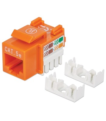 Frutto Keystone RJ45 Cat5e UTP Arancione