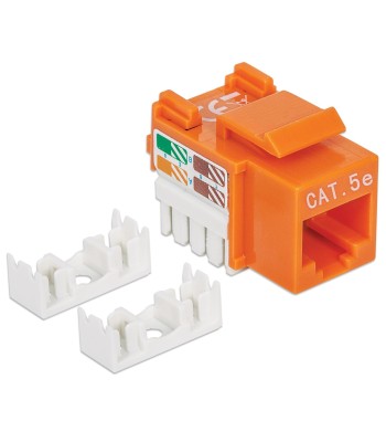 Frutto Keystone RJ45 Cat5e UTP Arancione