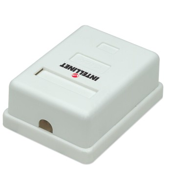 Presa a Muro con Frutto RJ45 Cat. 5E UTP Beige