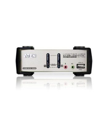 KVM VGA audio Switch 2 porte USB/PS2 OSD, CS-1732B