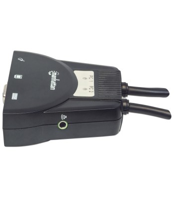 Mini KVM Switch 2 Porte USB con Audio