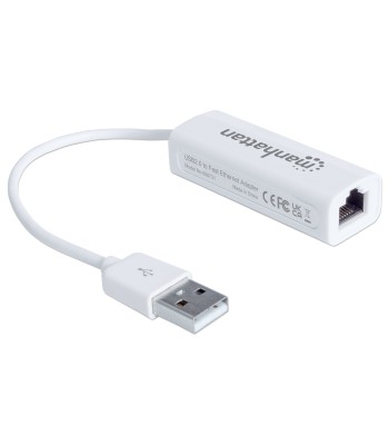 Adattatore USB 2.0 con porta Ethernet LAN 100Mbps