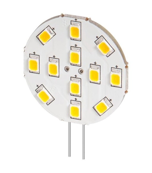 Lampada 12LED SMD G4 5050 2W 230lm Bianco Caldo, Classe E