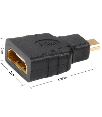 Adattatore HDMI Femmina a Micro HDMI Tipo D Maschio