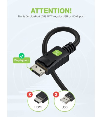 Cavo Monitor da DisplayPort a VGA 1,8 m