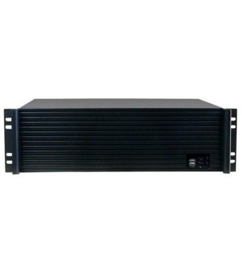 Chassis Industriale da Rack 19'' 3U Ultra Compatto Nero