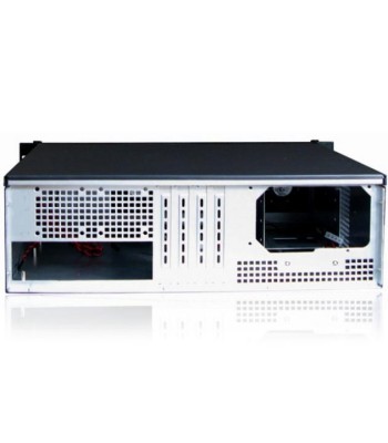 Chassis Industriale da Rack 19'' 3U Ultra Compatto Nero