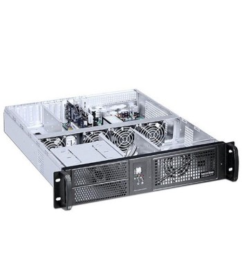 Chassis Industriale da Rack 19'' 2U Nero