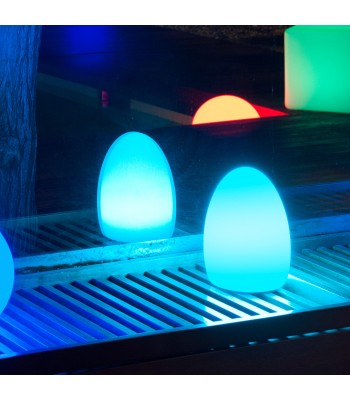 Lampada LED Multicolore di forma Ovale