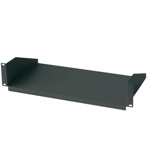 Mensola per Rack 19'' 250 mm 2U Nera 2 punti