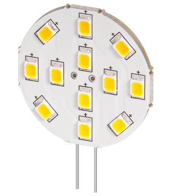 Lampada 12 LED SMD G4 5050 2W 230 Lumen Bianco Freddo, Classe E