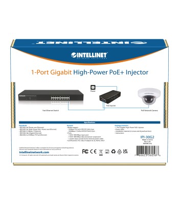 Iniettore Gigabit High-Power PoE+