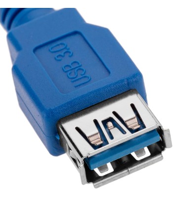 Cavo Prolunga USB 3.0 Superspeed A maschio/A femmina 0,5m Blu