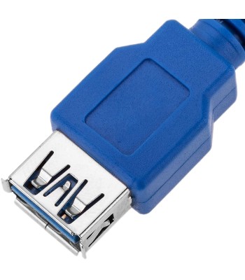 Cavo Prolunga USB 3.0 Superspeed A maschio/A femmina 0,5m Blu