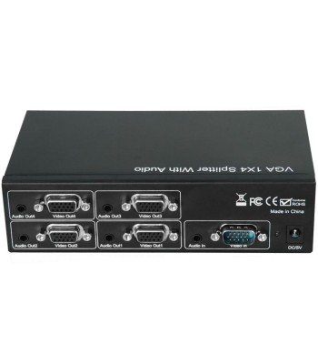 Splitter Video VGA 1x4 con audio