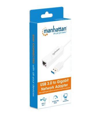 Adattatore USB 3.0 con porta Ethernet LAN 1Gbps