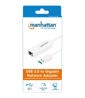 Adattatore USB 3.0 con porta Ethernet LAN 1Gbps