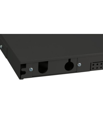 Cassetto Ottico 19'' 12 porte SC Duplex Nero Fisso