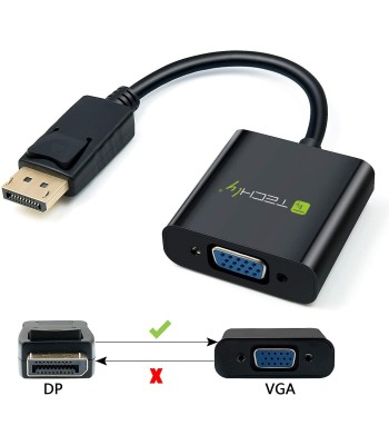 Convertitore da DisplayPort v1.2 a VGA 15 cm