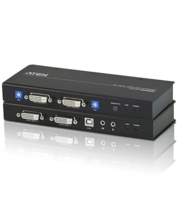 KVM Extender / Splitter USB DVI Cat. 5E CE604